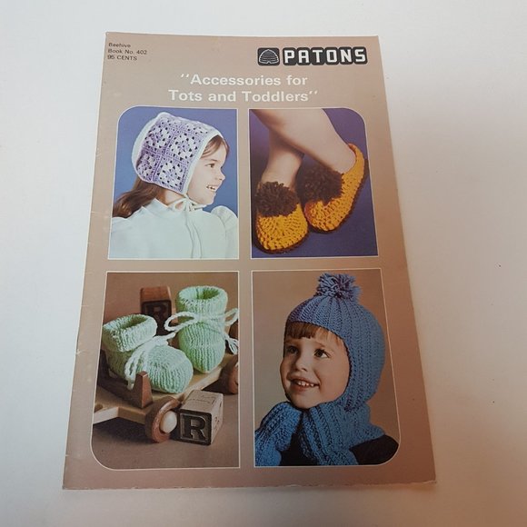 Set of 3 Vintage PATONS BEEHIVE Baby and Toddler Knitting Crochet Pattern Books - Picture 12 of 16